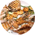 Grigliata di Pesce alla Brace - Ristorante di Pesce Canaan Forlì