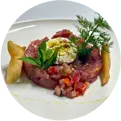 Tartare di Tonno - Ristorante di Pesce Canaan Forlì