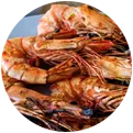 Gamberoni alla griglia - Ristorante di Pesce Canaan Forlì